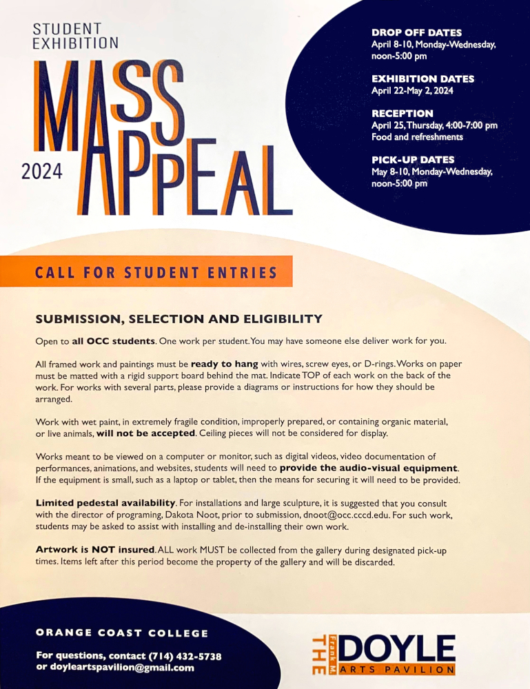 Poster of Mass Appeal 2024 Student Exhibition
