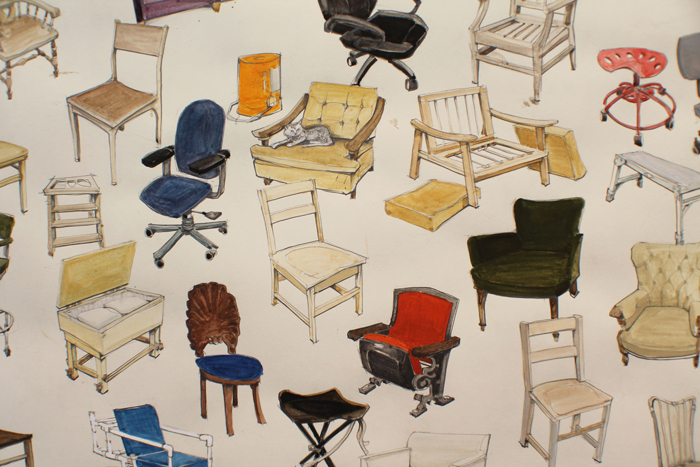 Artwork of the Big Idea Chairs