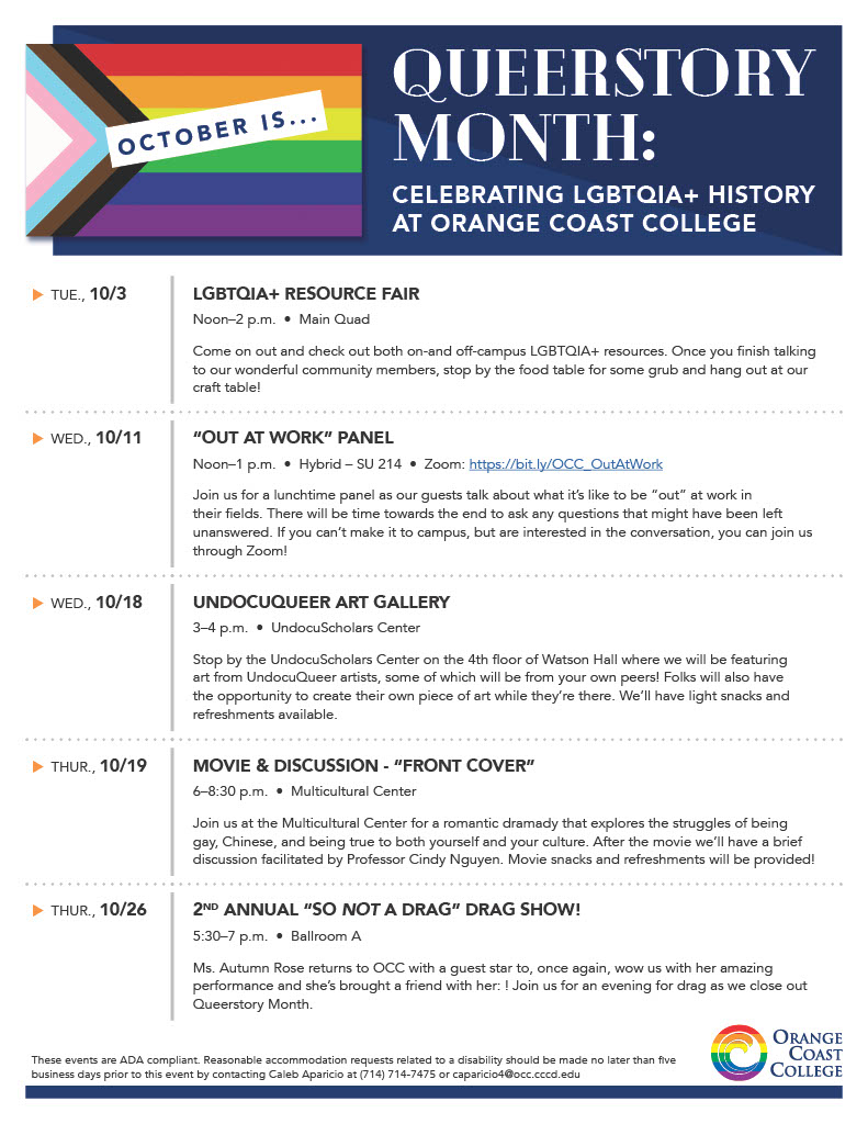 List of queerstory events